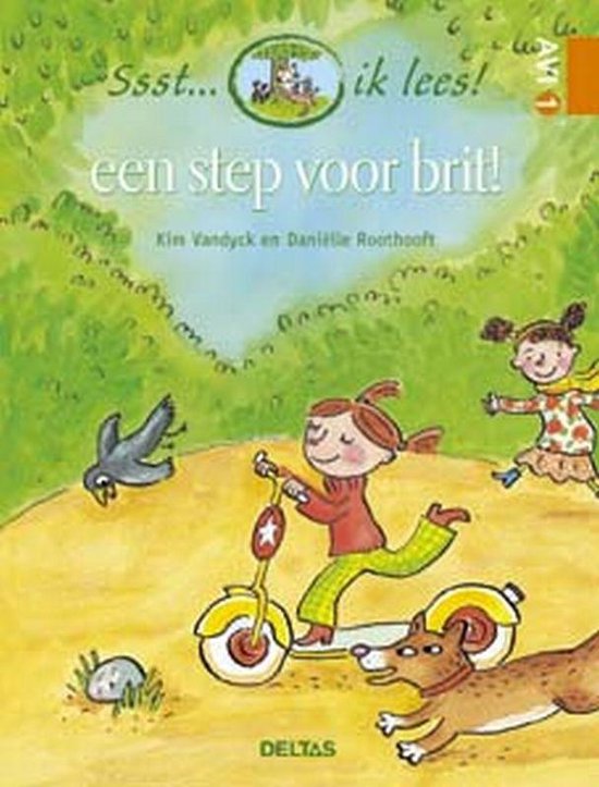 Ssst... ik lees!  -   Een step voor Brit!