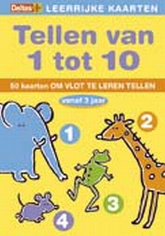 Leerrijke kaarten - Tellen van 1 tot 10 (vanaf 3 j.)