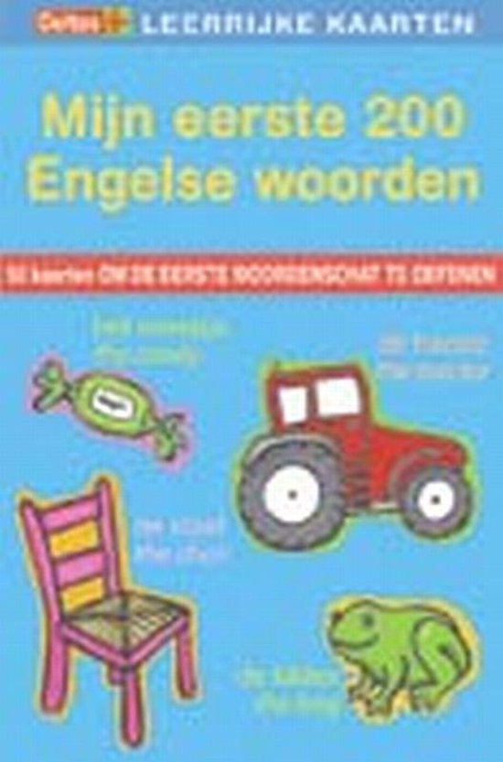 Mijn Eerste 200 Engelse Woorden Box 50 Kaarten