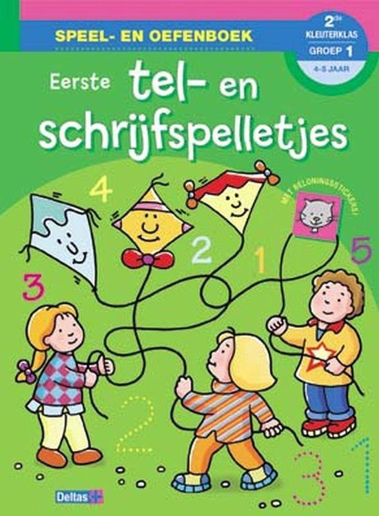 Beloningsstickers - 1e tel- en schrijfspelletjes