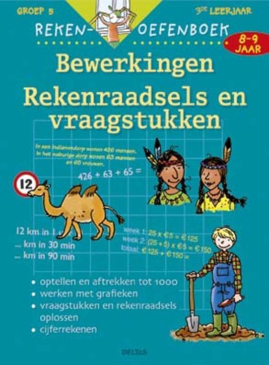 Rekenoefenboek Rekenraadsels en Vraagstukken Bewerkingen