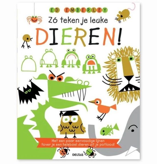 Zo teken je leuke dieren!