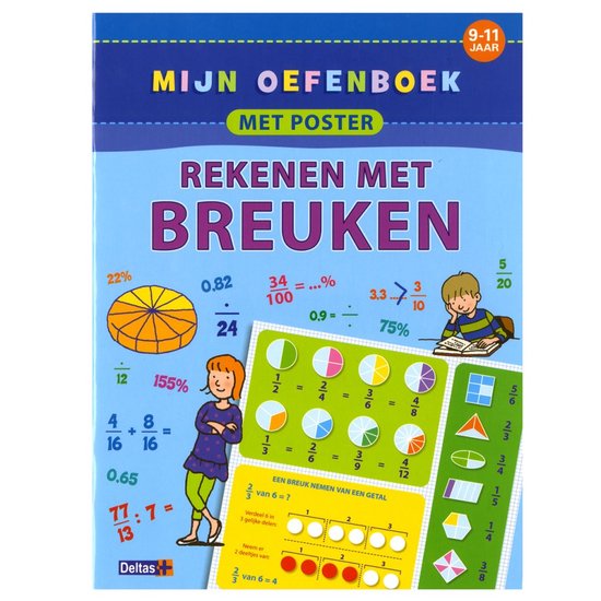 Mijn oefenboek rekenen met breuken