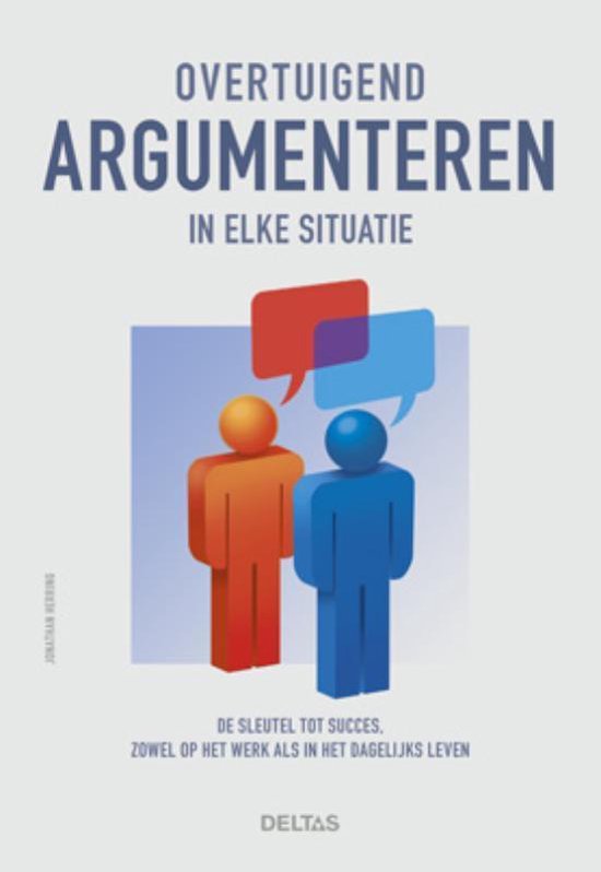 Overtuigend argumenteren in elke situatie