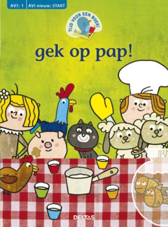 Tijd voor een boek  -   Gek op pap