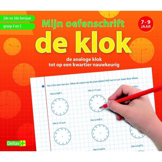 Mijn oefenschrift de klok