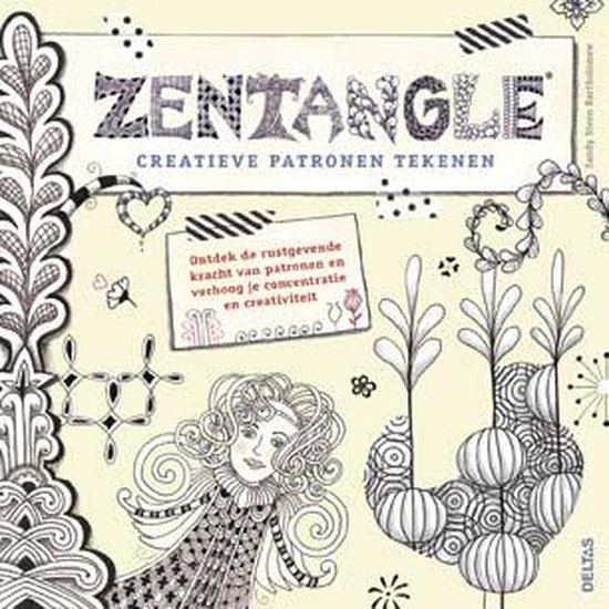 Zentangle, creatieve patronen tekenen