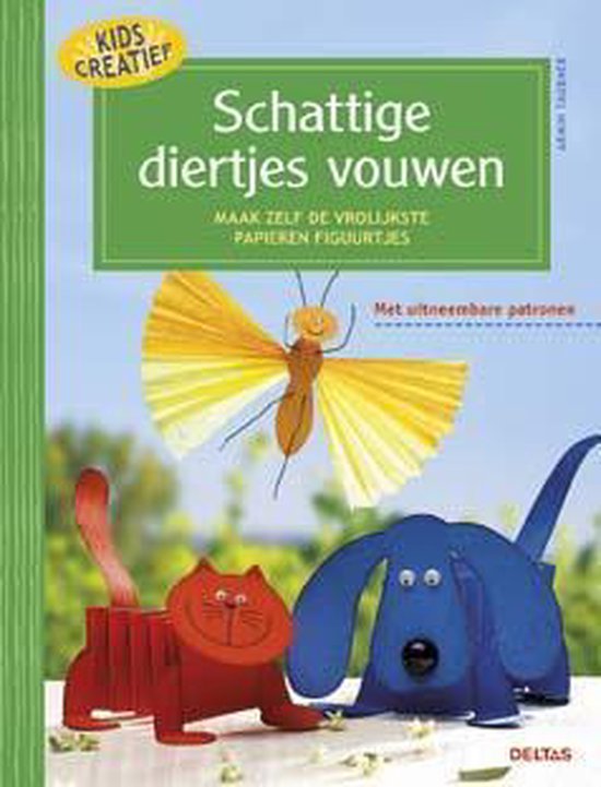 Schattige diertjes vouwen