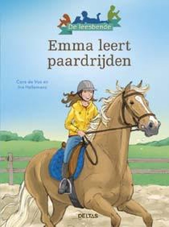 De leesbende Emma leert paardrijden