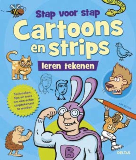 Stap voor stap cartoons en strips