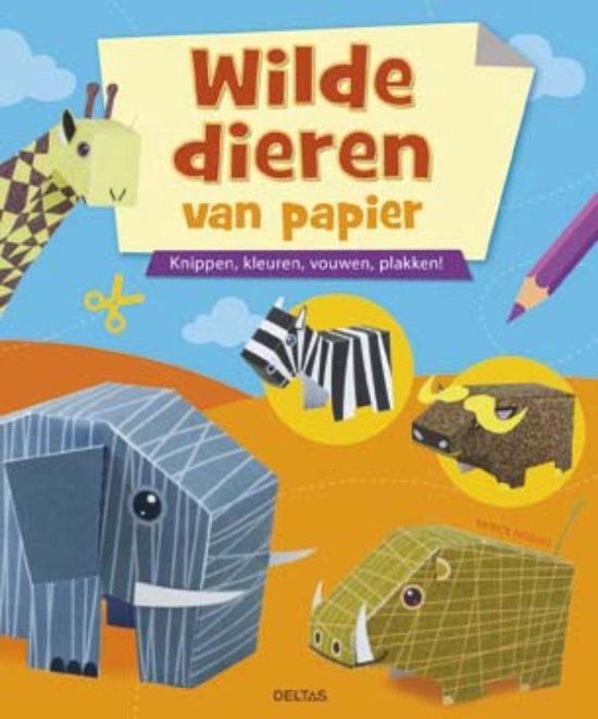 Wilde dieren van papier