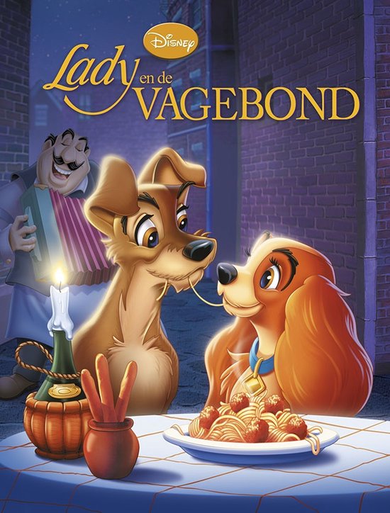 Disney verhalenboek Lady en de Vagebond