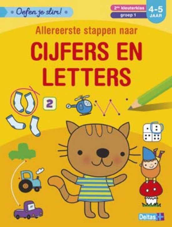 Oefen je slim - Allereerste stappen naar cijfers en letters (4-5 j.)