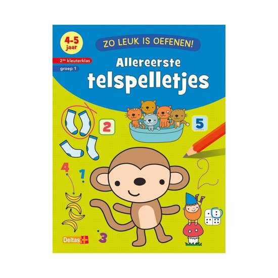 Zo leuk is oefenen! - Allereerste telspelletjes (4-5 j.)