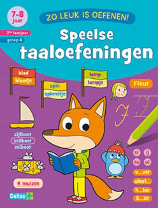 Speelse taaloefeningen 7-8 jaar 2de leerjaar groep 4