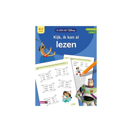 Ik leer met Disney - Kijk, ik kan al lezen (6-7 j.)