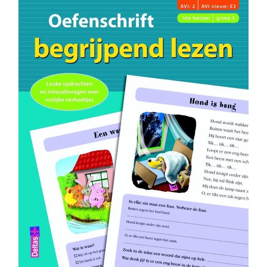 Oefenschrift begrijpend lezen Groep 3