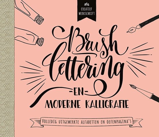 Creatief werkschrift  -   Brushlettering en moderne kalligrafie