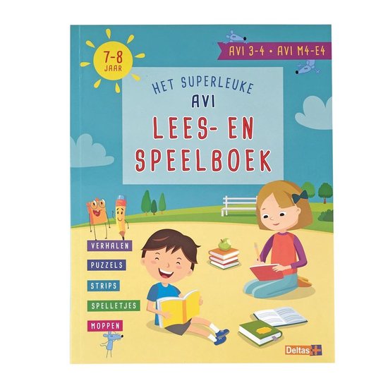 Het superleuke AVI Lees- en speelboek (AVI 3-4 AVI M4-E4 7-8 jaar)