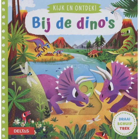 Kijk en ontdek! Bij de dino´s