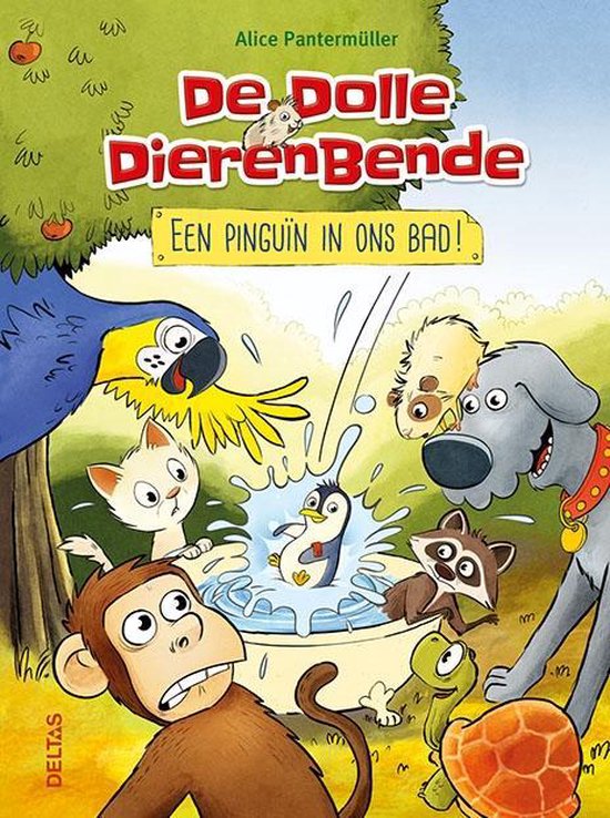 De dolle dierenbende - Een pinguïn in ons bad!