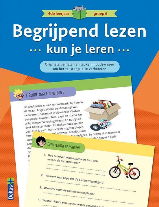 Begrijpend lezen kun je leren 4de leerjaar groep 6 (blauw)