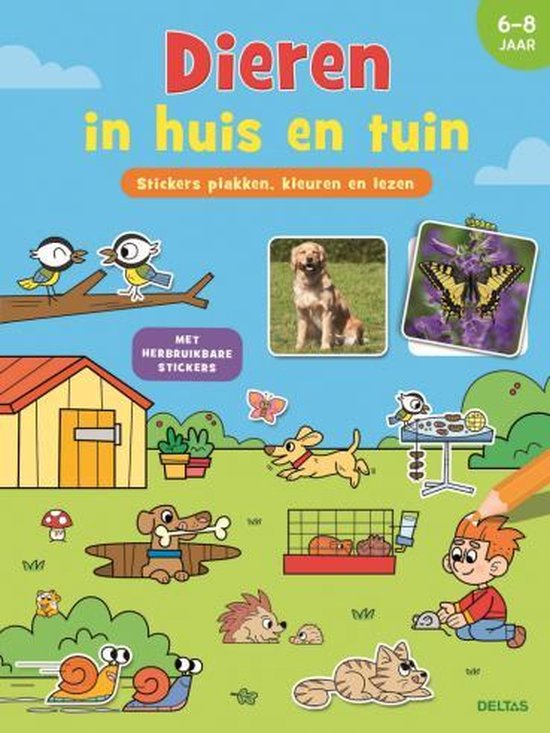 Dieren in huis en tuin 6-8 jaar