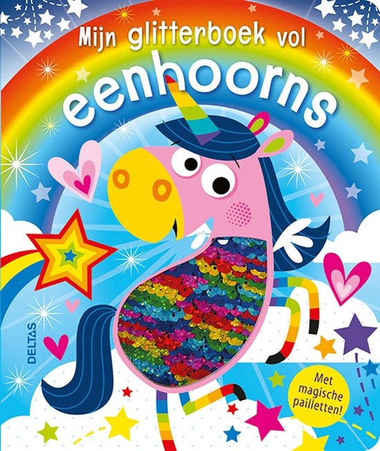 Mijn glitterboek vol eenhoorns