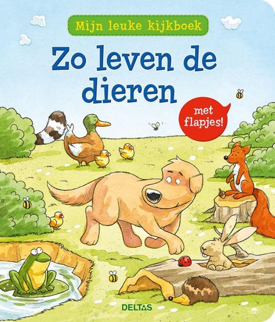 Mijn leuke kijkboek Zo leven de dieren