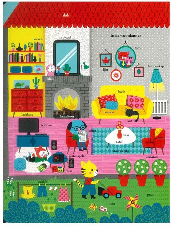 Mijn kijkwoordenboek - Ons huis