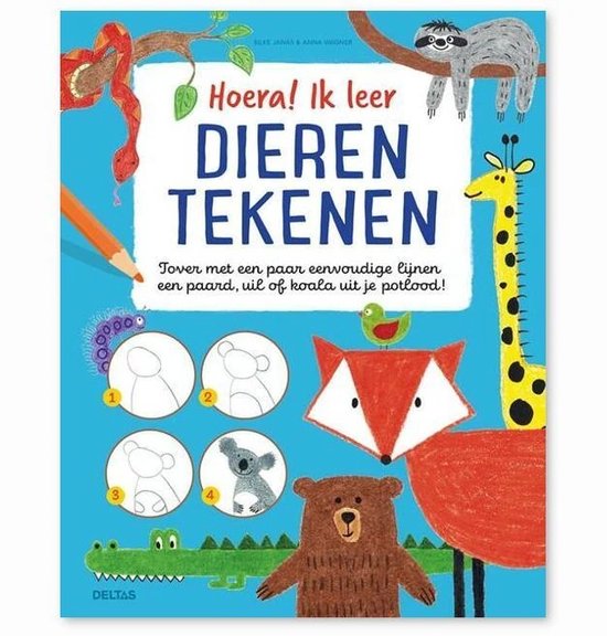 Hoera! Ik leer dieren tekenen