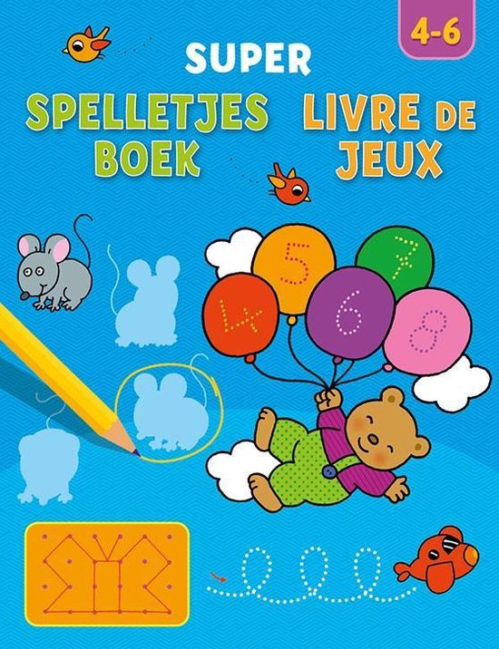 Super spelletjesboek, Livre de Jeux 4-6