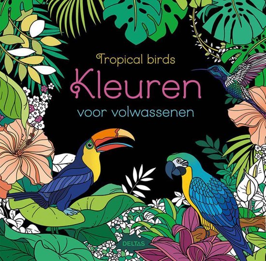 Kleuren voor volwassenen  -   Tropical birds