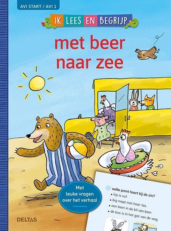 Ik lees en begrijp - met beer naar de zee