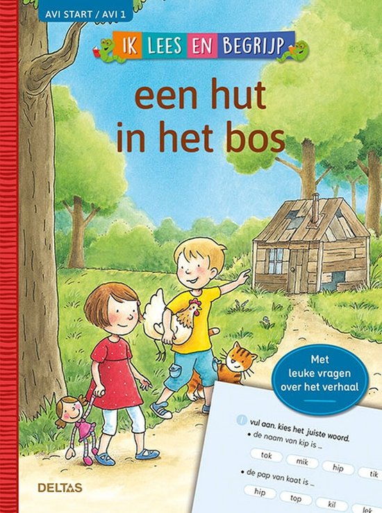 Ik lees en begrijp  -   Een hut in het bos (AVI START / AVI 1)