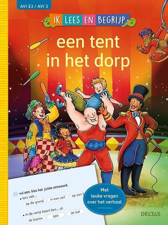 Ik lees en begrijp - een tent in het dorp