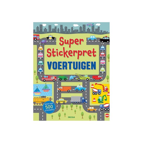 Super Stickerpret - Voertuigen