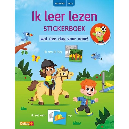 Ik leer lezen Stickerboek - Wat een dag voor Noor! (AVI START / AVI 1)