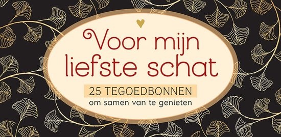 Voor mijn liefste schat 25 tegoedbonnen