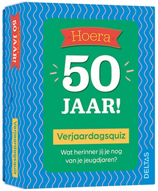 Verjaardagsquiz Hoera 50 jaar!