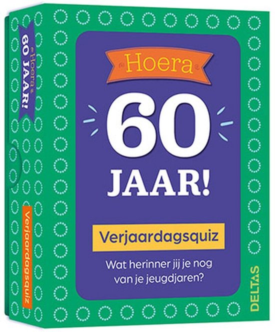 Verjaardagsquiz Hoera 60 jaar!