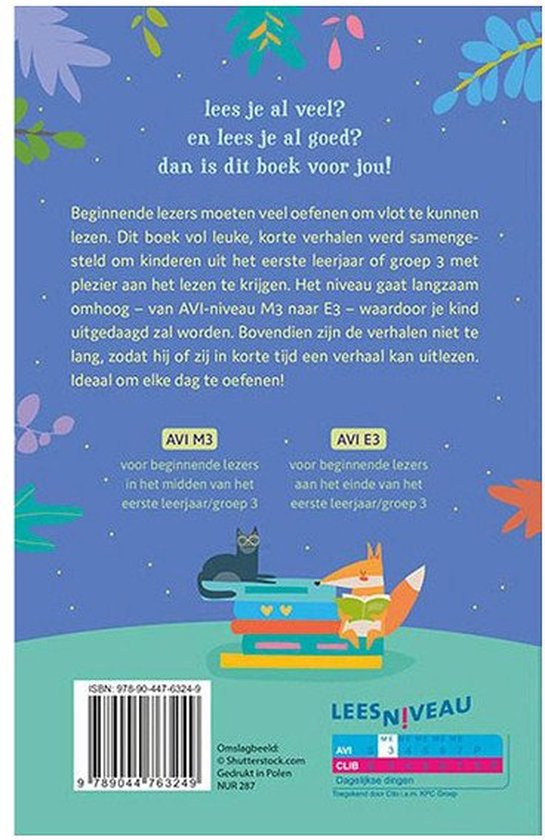 Deltas Boek AVI M3-E3 1-Minuut Verhalen voor de Beginnende Lezer