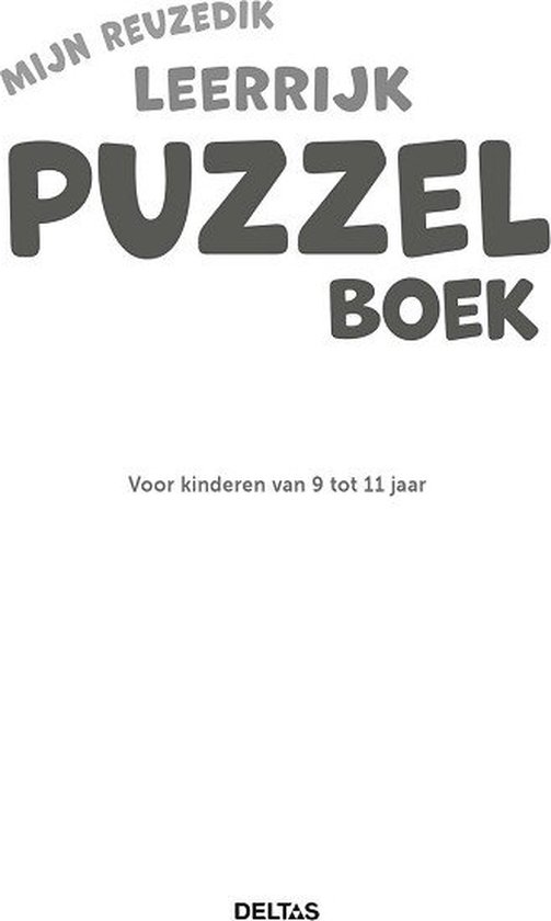 Mijn reuzedik leerrijk puzzelboek 9-11j.