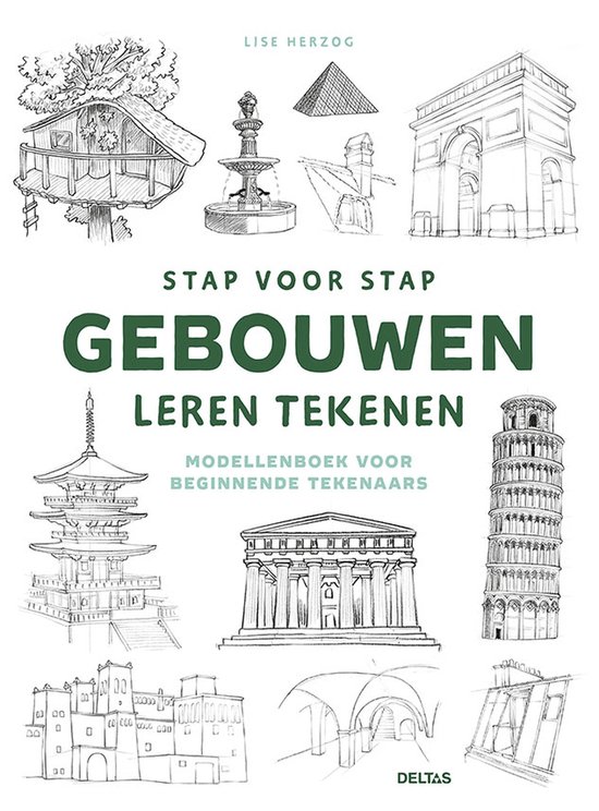 Stap voor stap gebouwen leren tekenen