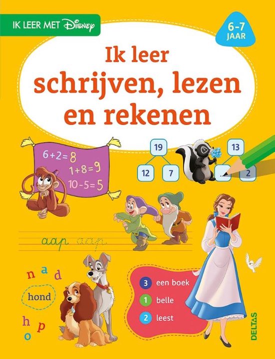 Disney - Ik leer schrijven, lezen en rekenen 6-7 jaar