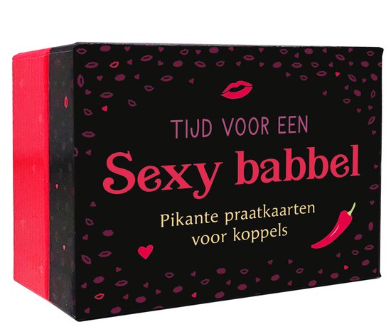 Tijd voor een sexy babbel - Pikante praatkaarten voor koppels