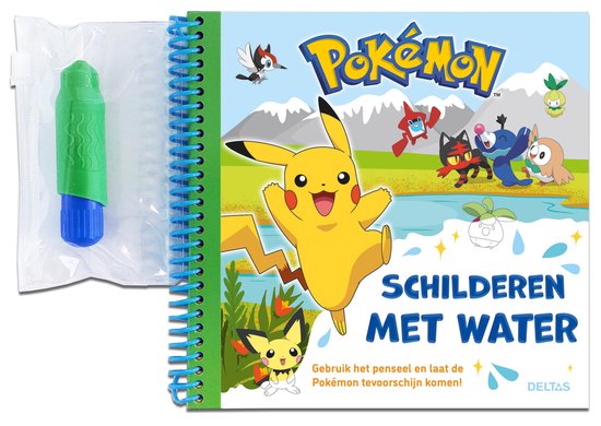 Pokémon Schilderen met water deel 1 (groen)