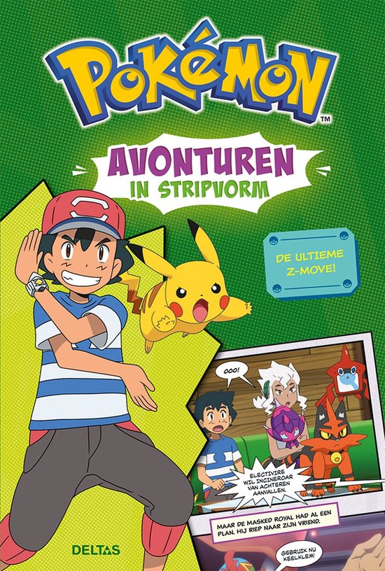 Pokémon avonturen in stripvorm - De ultieme z-move!