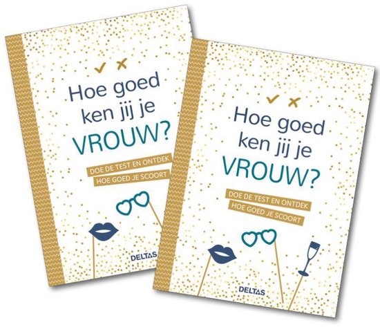 Hoe goed ken jij je vrouw (set 2ex.)