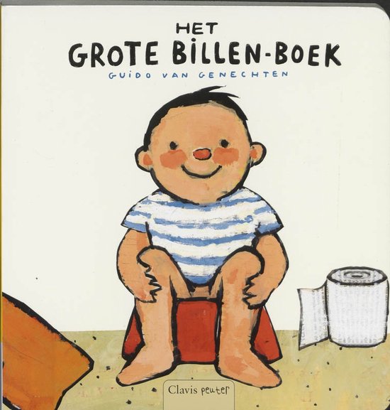 Het grote billen-boek kartonboekje